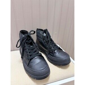 Soda Ankle Boots Size 6.5 Black Women's Faux Leather